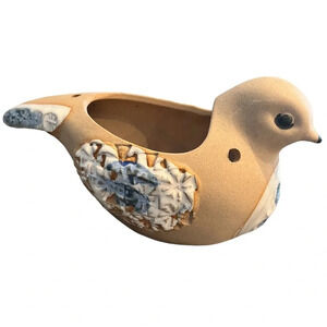 Mexican Bird Form Hanging Planter atonal